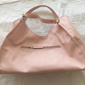 Pink Lulu Guinness shoulder bag
